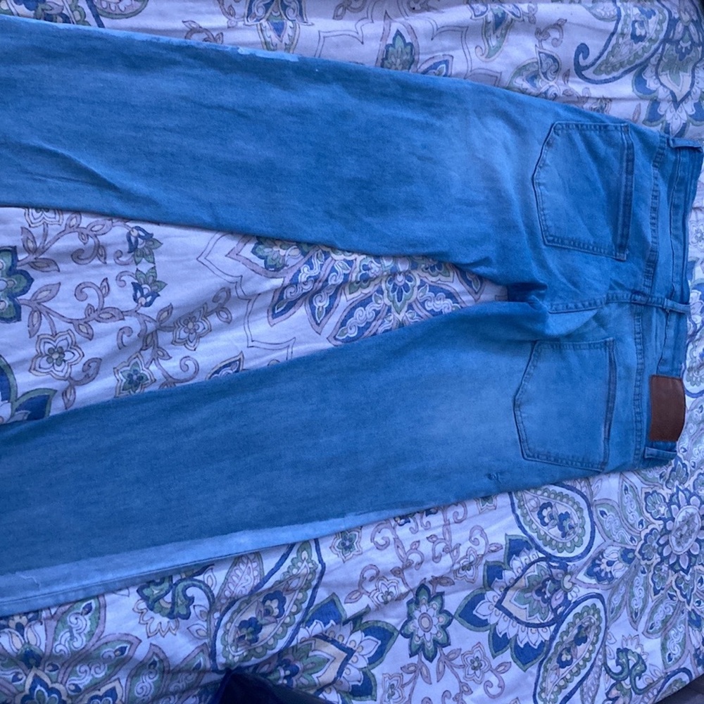 Light Blue Ripped Jeans. - Picture 2 of 4